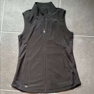 Women's Black Sleeveless athletic vest